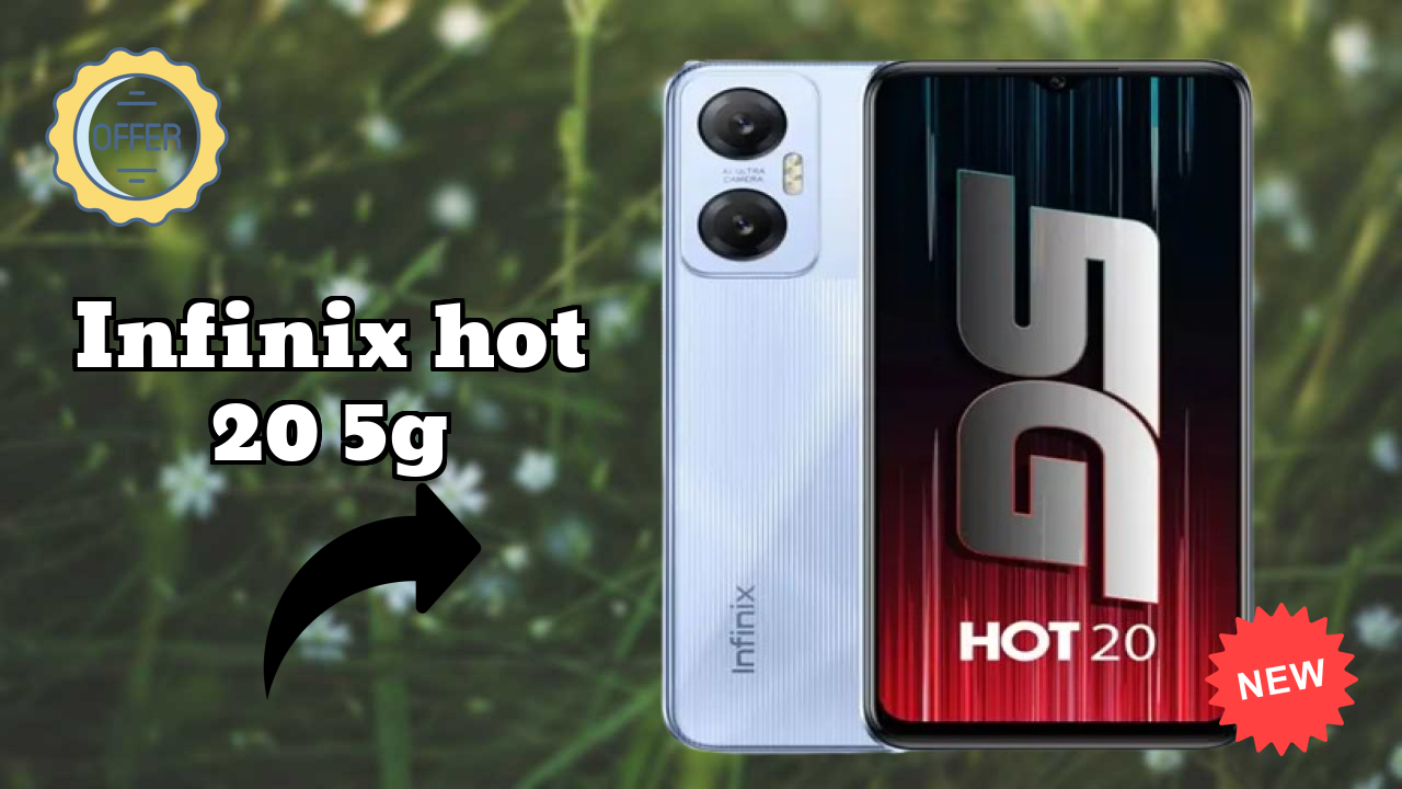 Infinix Hot 20 5G Display Technology: IPS LCD Quality