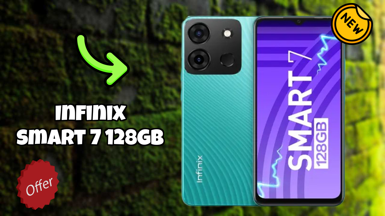 Infinix Smart 7 128GB at ₹7,799 - Complete Review & Rating
