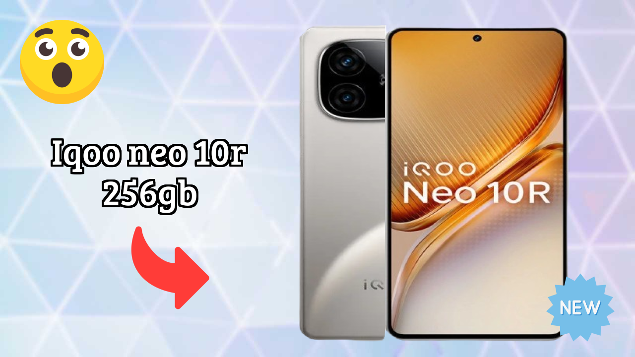 IQOO Fans: IQOO Neo 10R 256GB Now Available at Just ₹28,999