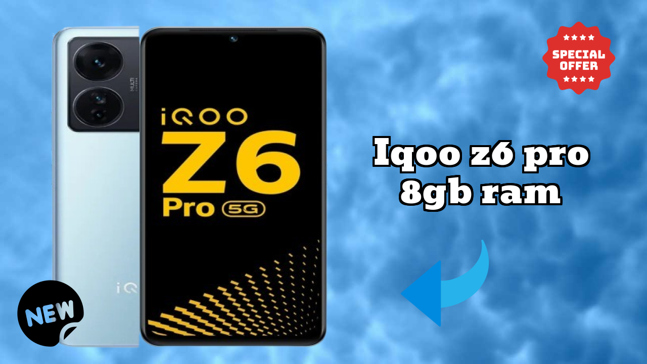 IQOO Z6 Pro 8GB RAM Performance: 8 GB RAM Multitasking Review