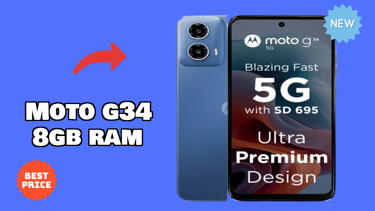 Moto G34 8GB RAM Camera Review: 50 MP + 2 MP Rear Camera Photo Test