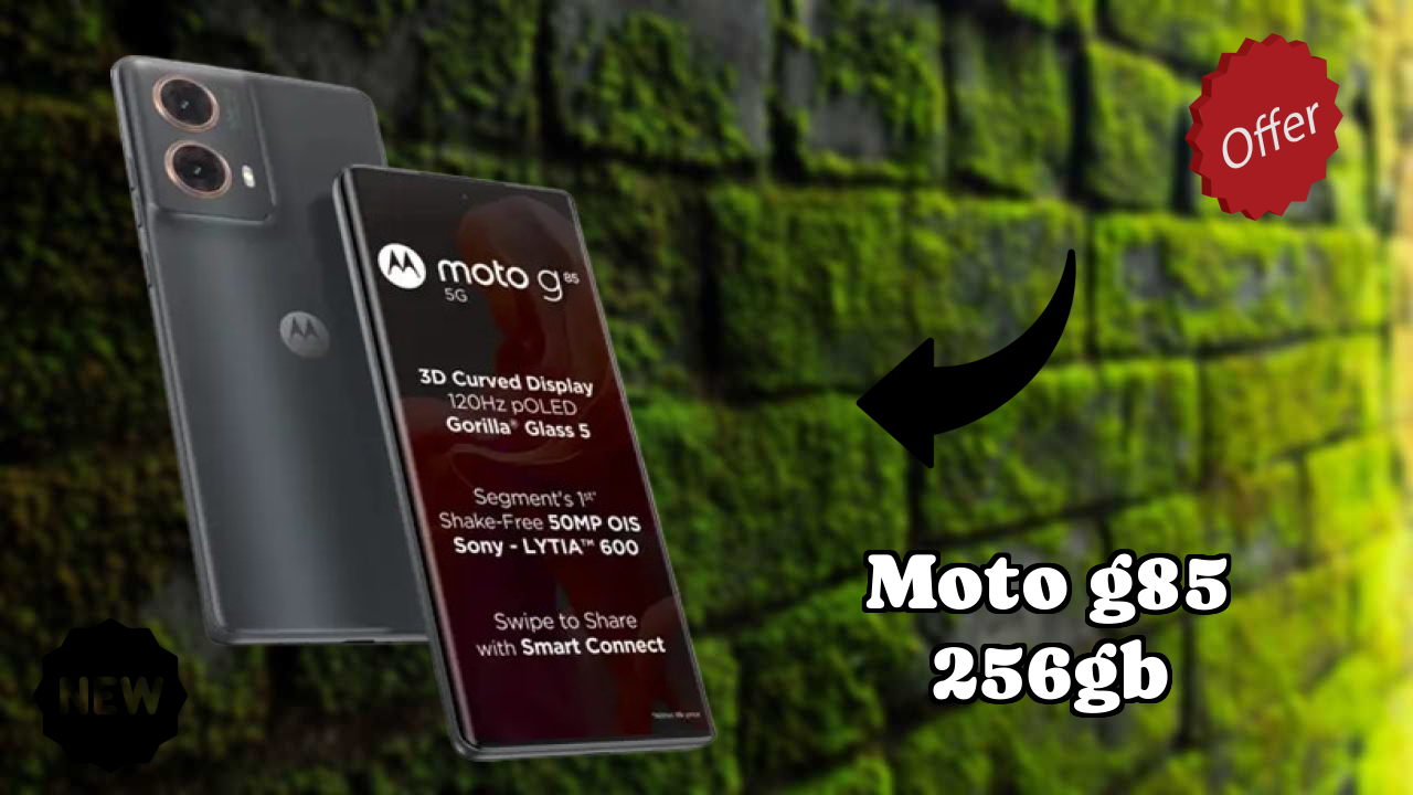 Moto G85 256GB Display Size: 6.67 Inches (16.94 Cm) Screen Test