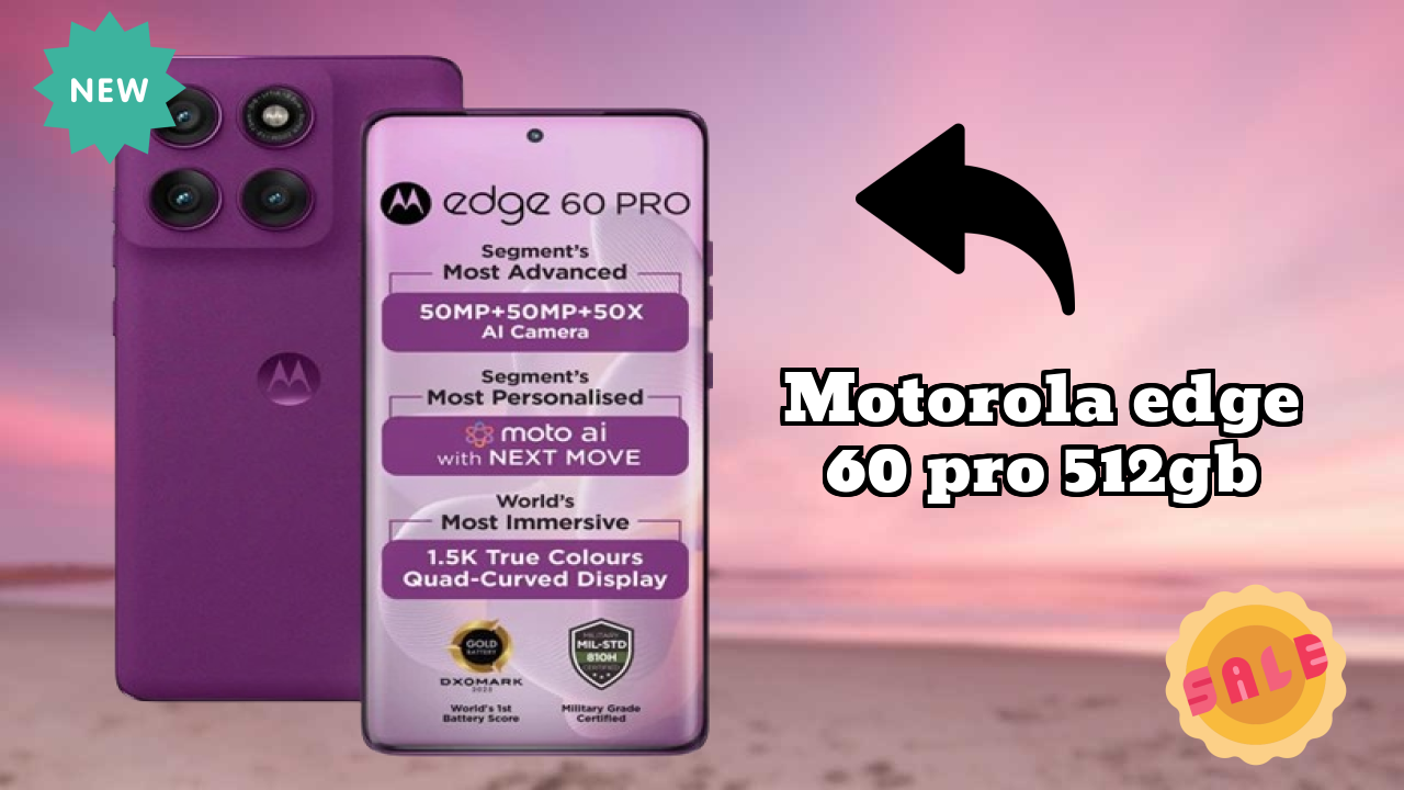 Motorola Edge 60 Pro 512GB RAM Performance: 16 GB RAM Gaming Test