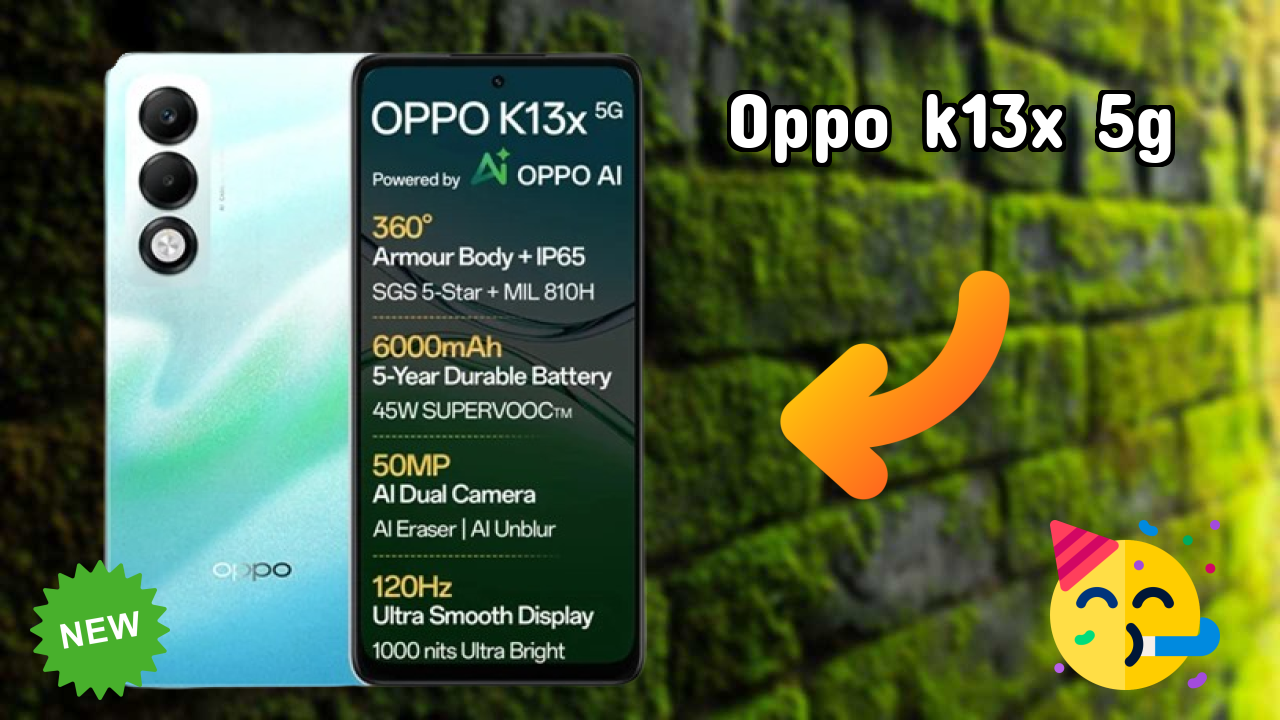 OPPO K13x 5G Price Drop: Just ₹10,897 Available Now