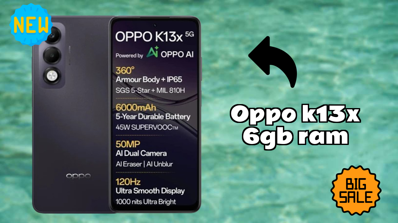 OPPO K13x 6GB RAM Price Review: ₹11,999 Should You Buy?