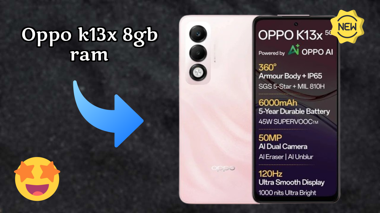 OPPO K13x 8GB RAM Display Analysis: LCD Quality