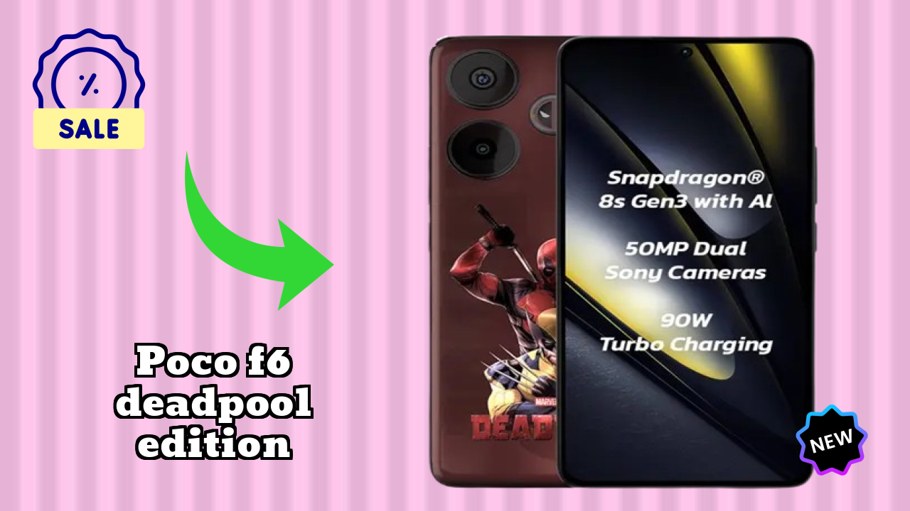 POCO F6 Deadpool Edition at ₹21,999 - Complete Buying Guide