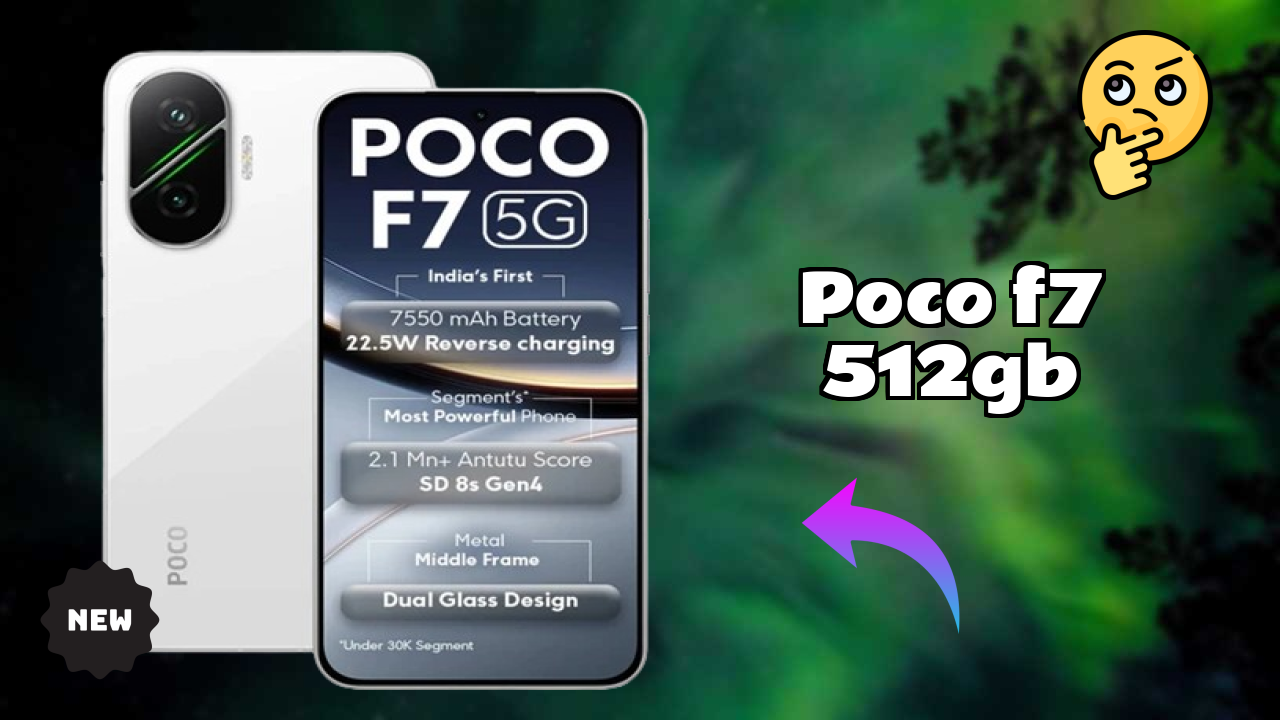 POCO F7 512GB Display Technology: AMOLED Explained