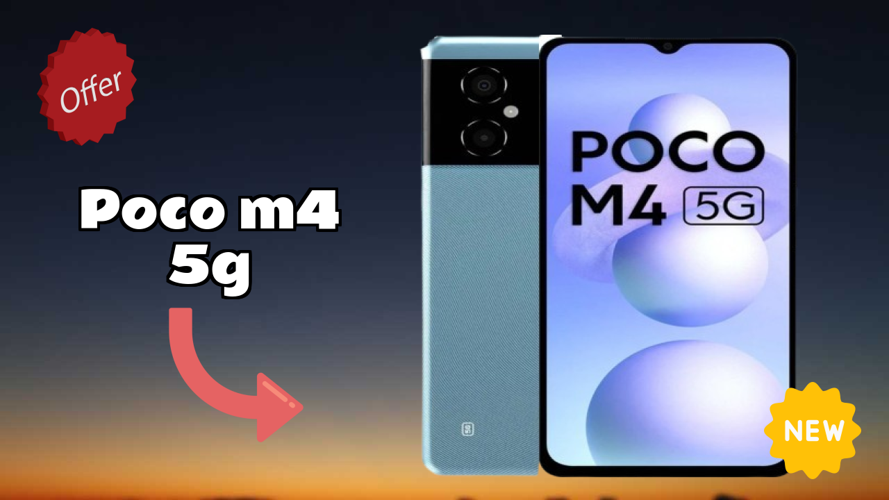 POCO M4 5G Gaming Test: MediaTek Dimensity 700 FPS Performance