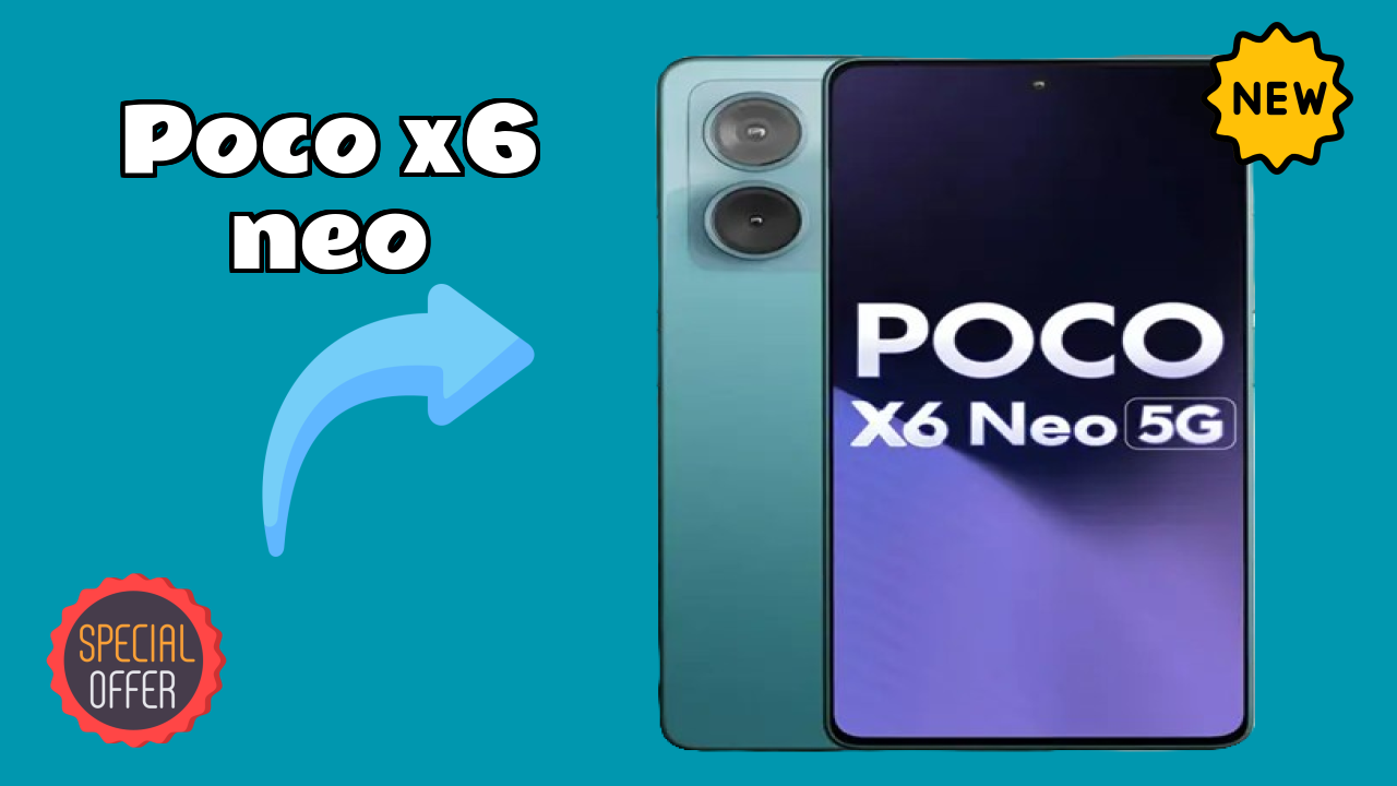 POCO X6 Neo Display Size: 6.67 Inches (16.94 Cm) Screen Quality
