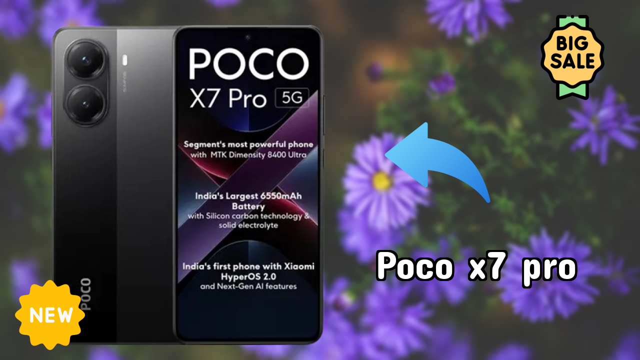 POCO X7 Pro at ₹22,499 - Best Deal Available