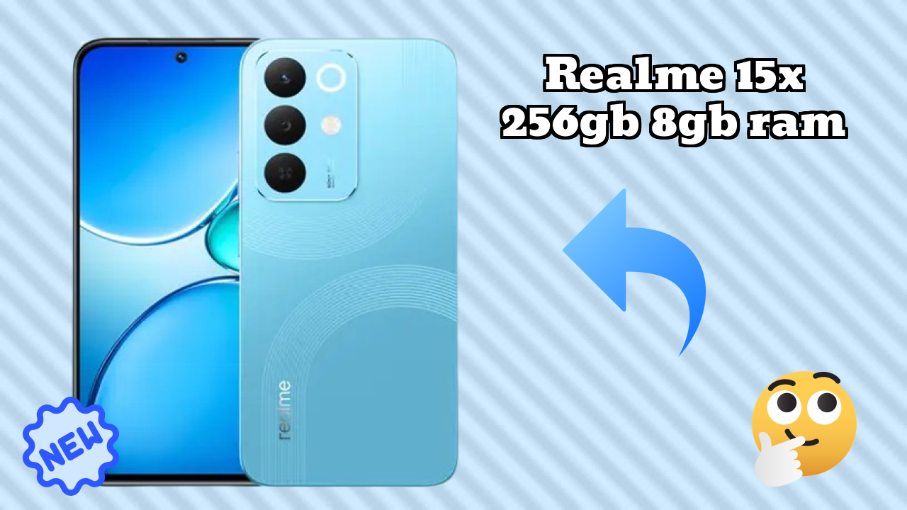Realme 15x 256GB 8GB RAM at ₹19,999 - Best Features Listed