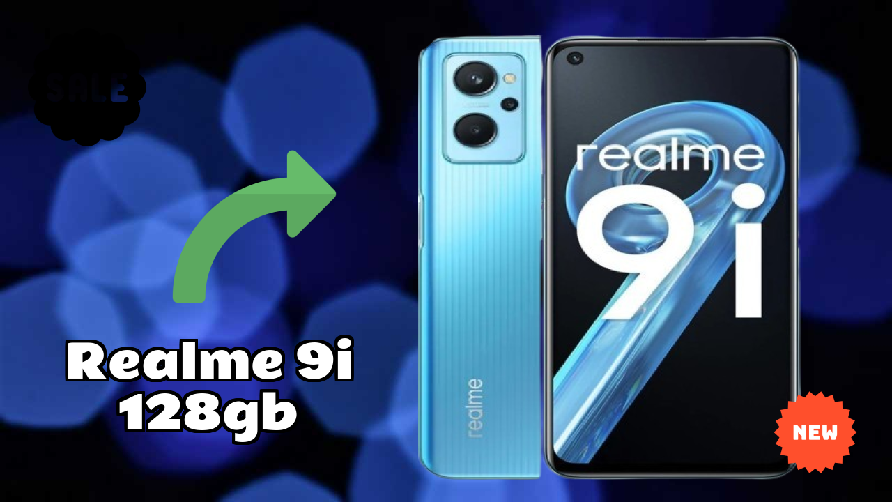 Realme 9i 128GB Display Size: 6.6 Inches (16.76 Cm) Screen Quality