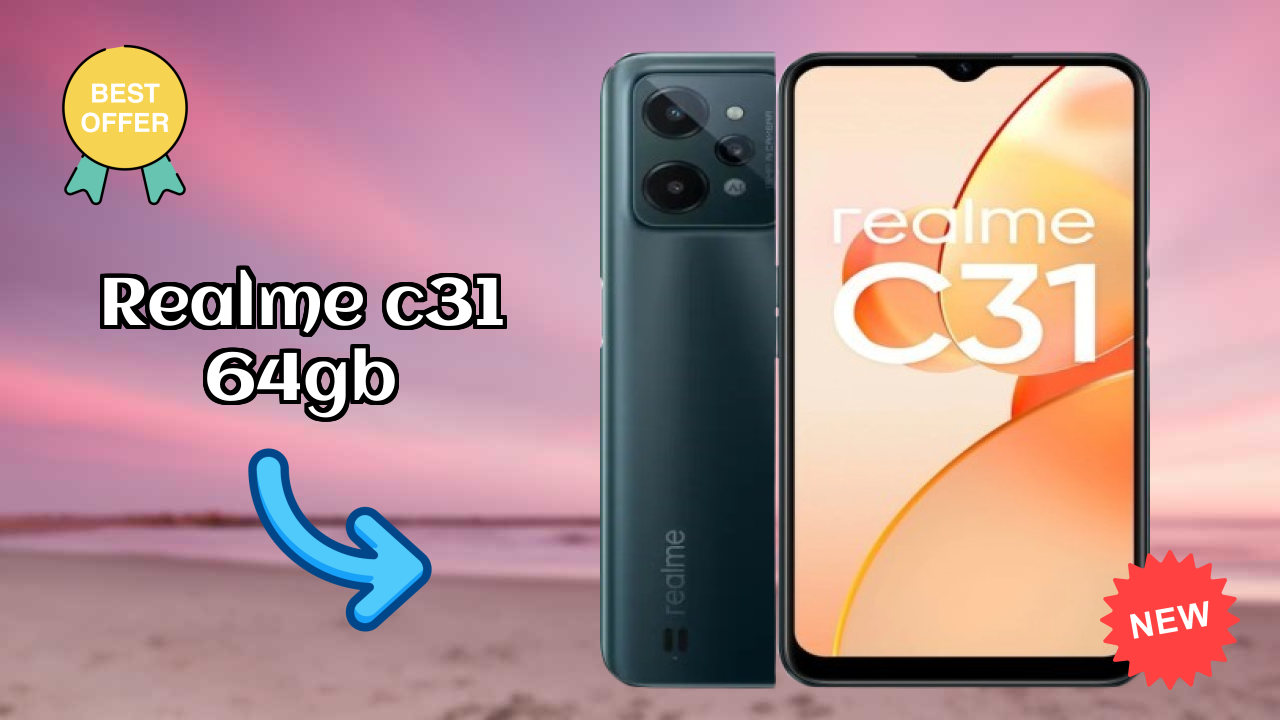 Realme C31 64GB Camera Quality: 13 MP + 2 MP + 0.3 MP Rear Camera Low Light