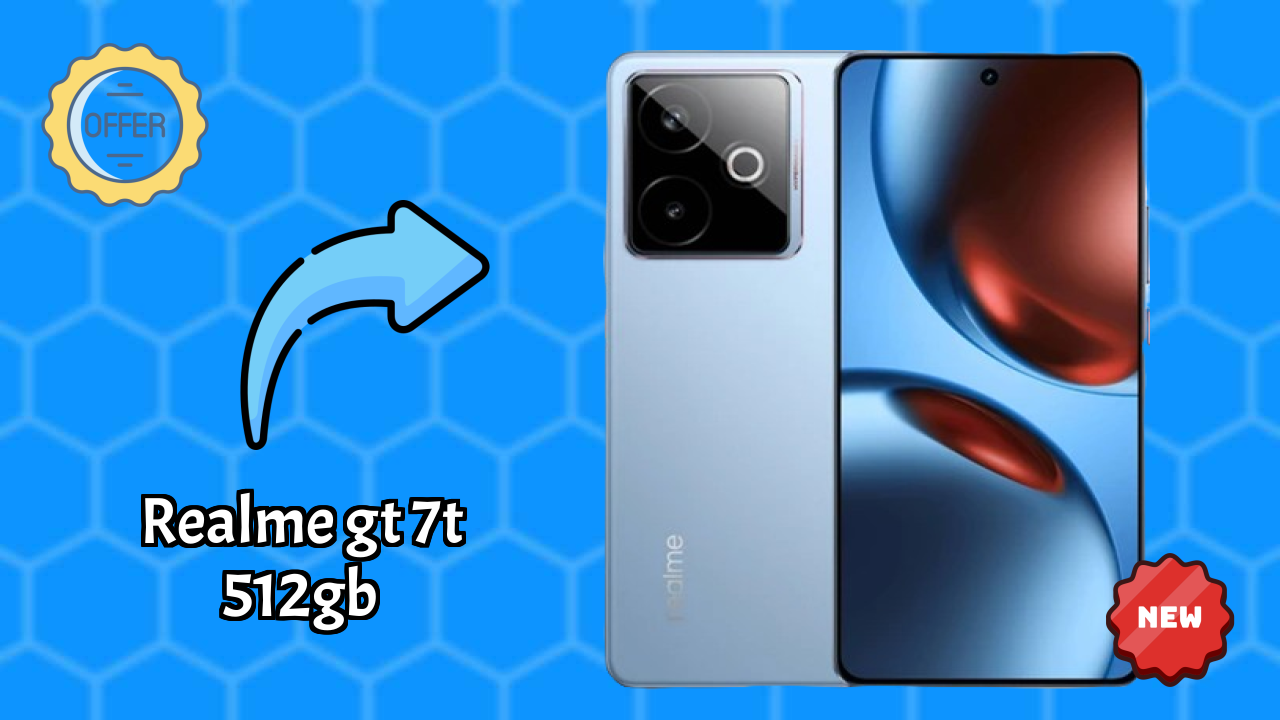 Realme Fans Alert: Realme GT 7T 512GB Massive Price Drop to ₹38,299