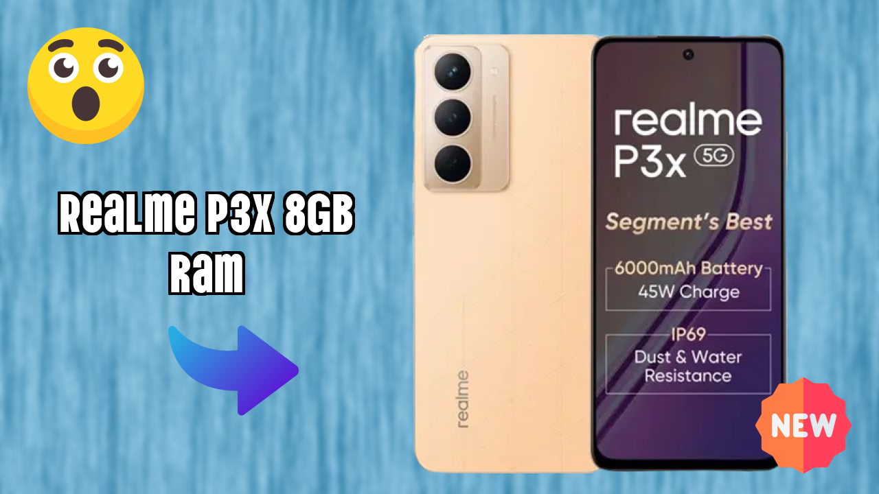 Realme P3x 8GB RAM Gaming Test: MediaTek Dimensity 6400 FPS Performance