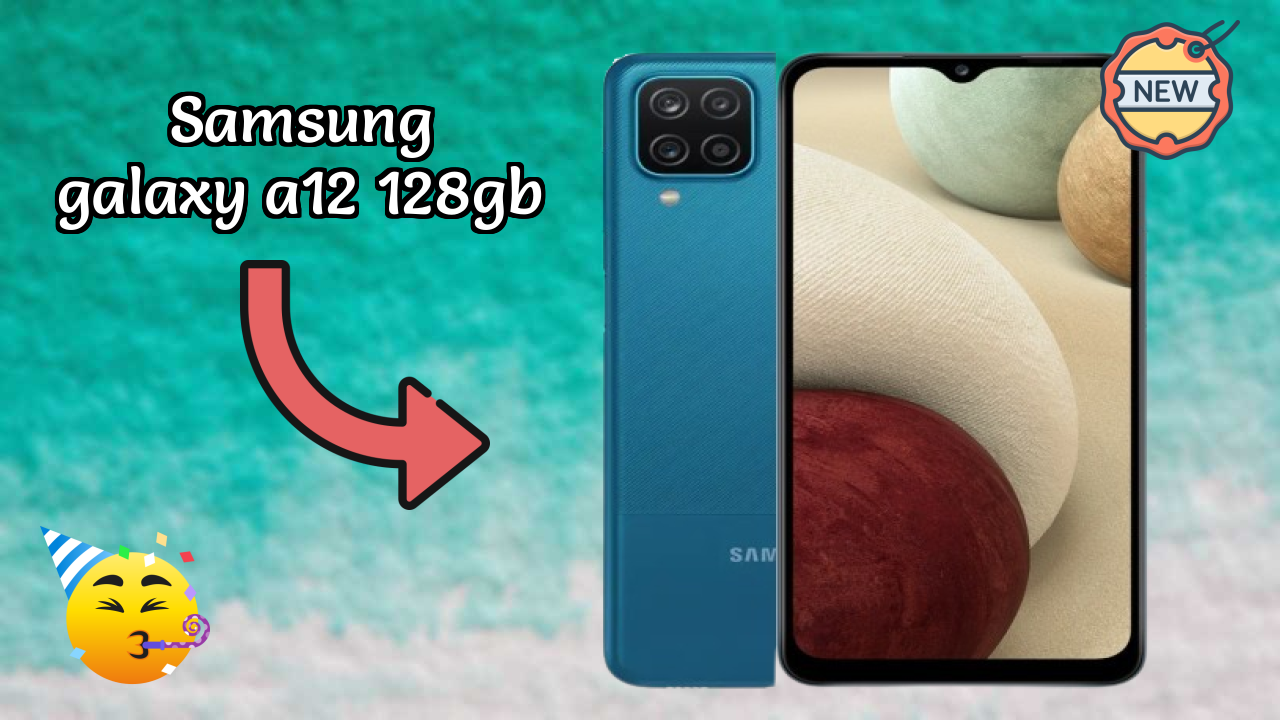 Samsung Galaxy A12 128GB Display Size: 6.5 Inches (16.51 Cm) Screen Quality