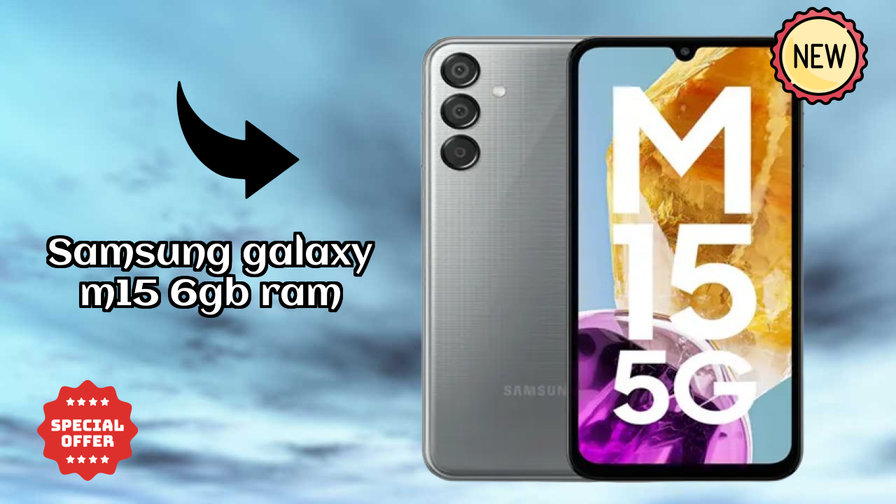 Samsung Galaxy M15 6GB RAM Gaming Benchmarks with 6 GB RAM Performance