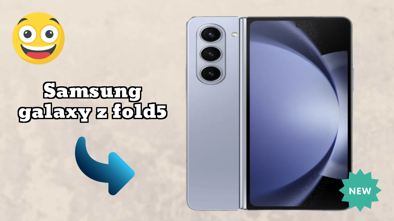Samsung Galaxy Z Fold5 at ₹89,999 - Best Features Highlighted