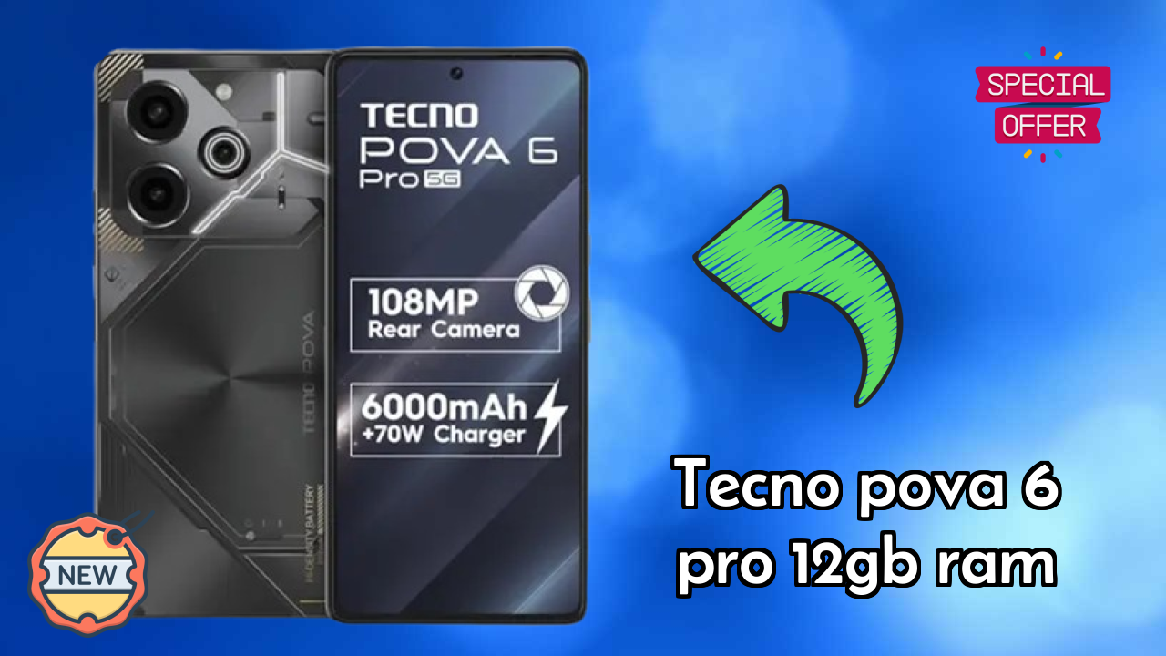 Tecno Pova 6 Pro 12GB RAM Display Analysis: 6.78 Inches (17.22 Cm) Quality