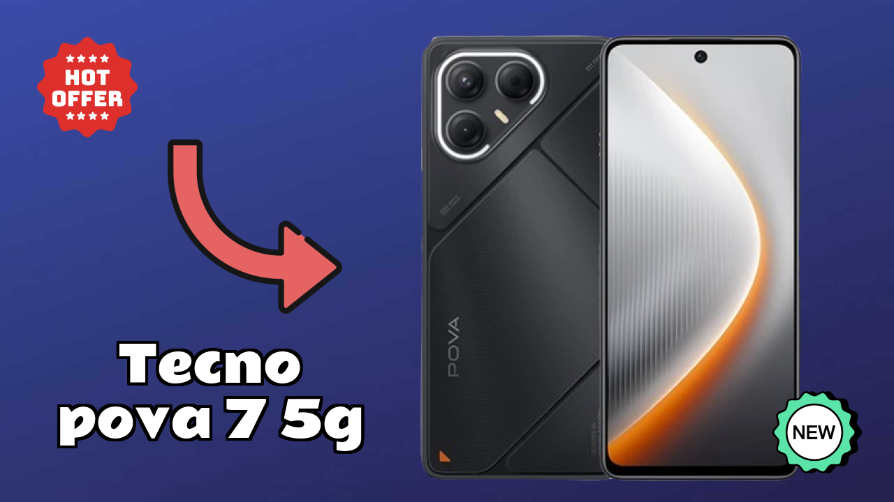 Best Tecno Pova 7 5G Deals - Price Dropped to ₹12,499 Only!