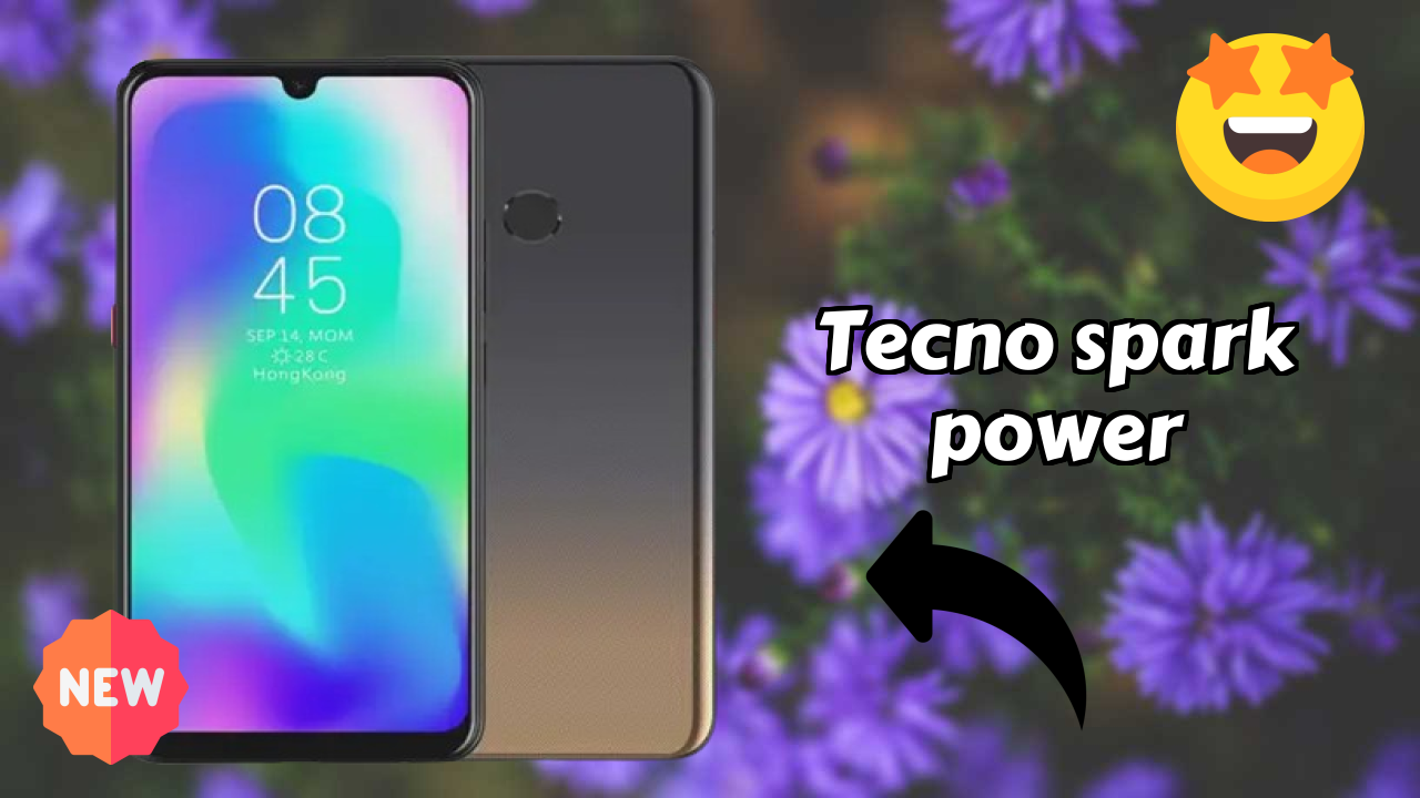 Tecno Spark Power Battery Life: 6000 MAh Charging Speed