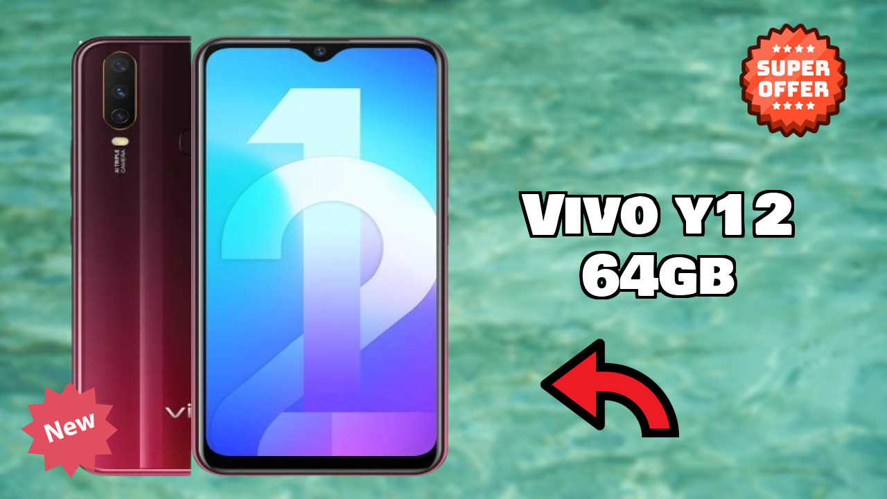 Vivo Fans: Vivo Y12 64GB Now Available at Just ₹13,990