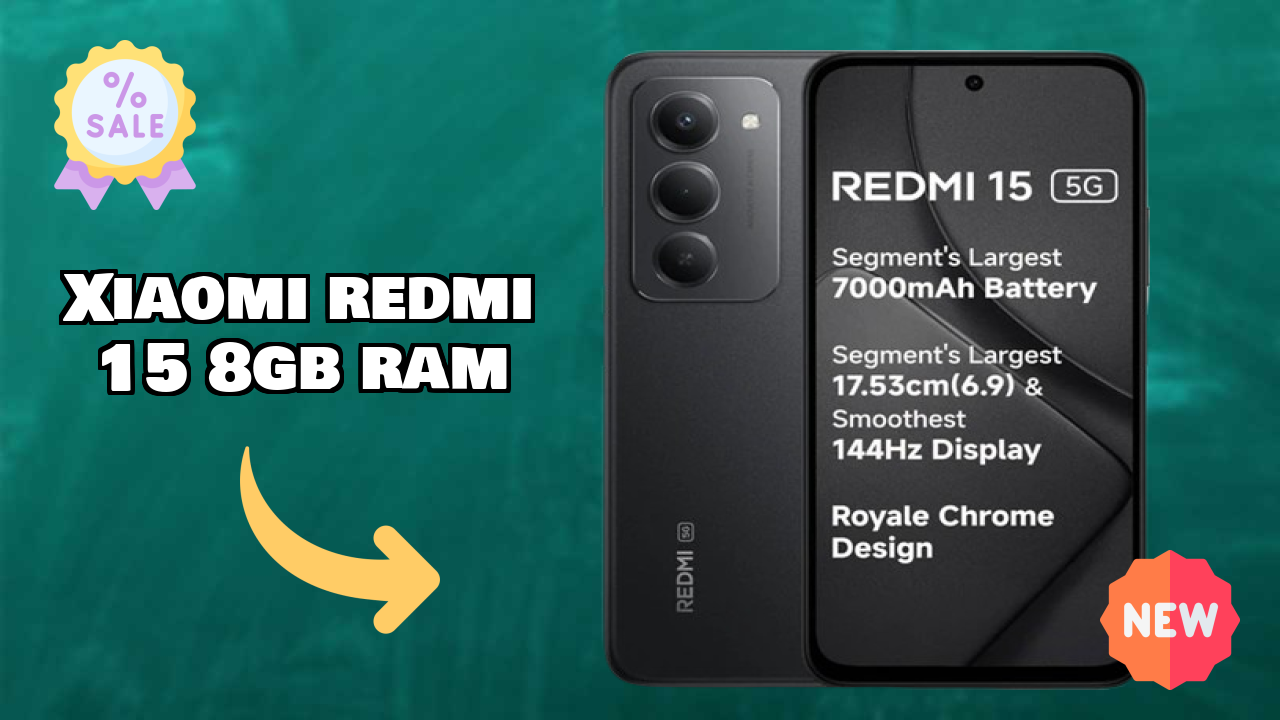 Xiaomi Redmi 15 8GB RAM Display Review: IPS LCD Quality