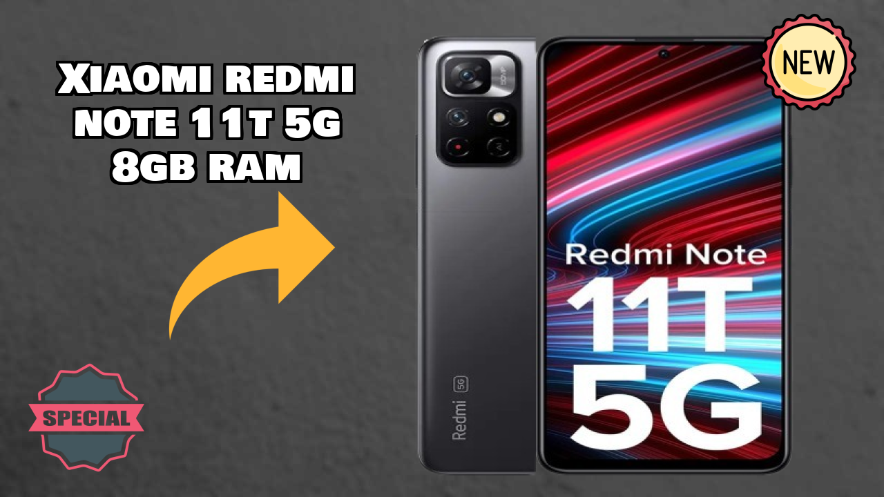 Xiaomi Redmi Note 11T 5G 8GB RAM Display Analysis: 6.6 Inches (16.76 Cm) Quality